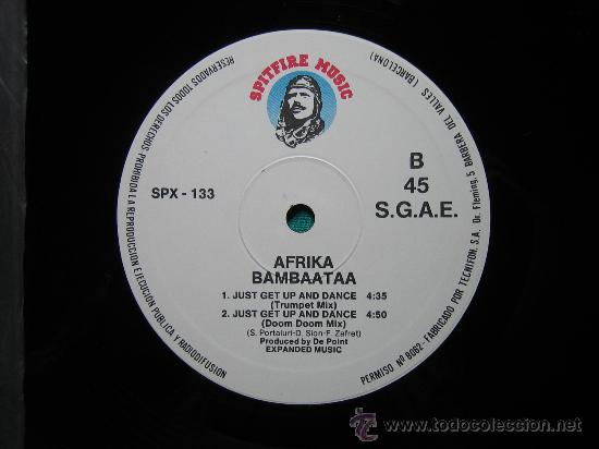 Discos de vinilo: LP  AFRICA BAMBAATAA 1991 - Foto 2