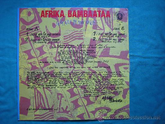 Discos de vinilo: LP  AFRICA BAMBAATAA 1991 - Foto 4