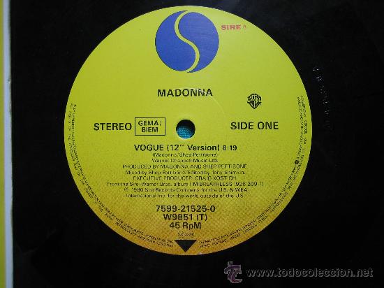 Discos de vinilo: LP  MADONNA 1990 - Foto 3