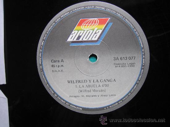Discos de vinilo: LP  WILFRED Y LA GANGA 1990 - Foto 2