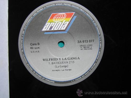 Discos de vinilo: LP  WILFRED Y LA GANGA 1990 - Foto 3