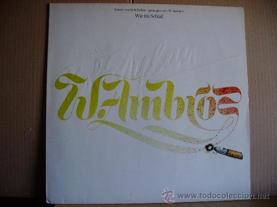 Discos de vinilo: WOLFGANG AMBROS ---- LIEDER VON BOB DYLAN - Foto 1