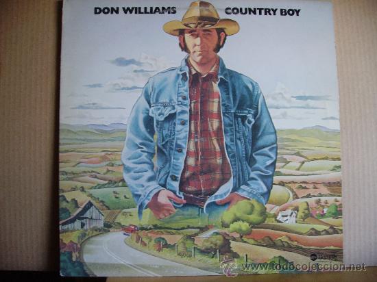 Discos de vinilo: DON WILLIAMS ---- COUNTRY BOY - Foto 1