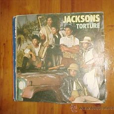 Discos de vinilo: THE JACKSONS. TORTURE , CARA B INSTRUMENTAL. EPIC 1984 . IMPECABLE. Lote 30995336