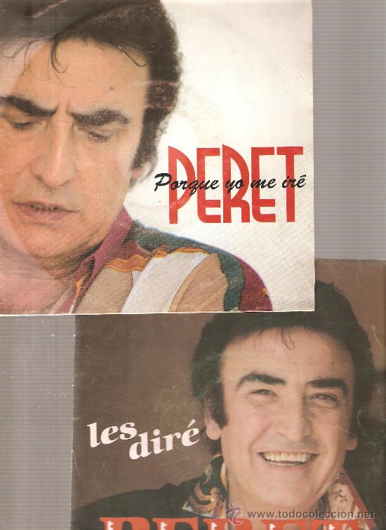 Discos de vinilo: LOTE DE 4 SINGLES DE RUMBA: PERET - Foto 1