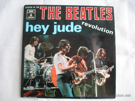 EP THE BEATLES // HEY JUDE (Música - Discos de Vinilo - EPs - Pop - Rock Internacional de los 50 y 60	)