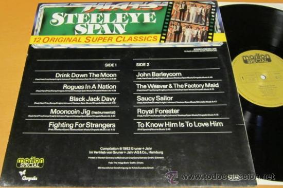 Discos de vinilo: STEELEYE SPAN - THATS STEELEYE SPAN - LP - MARIFON 1982 GERMANY 296064 VINILO MINT - Foto 2