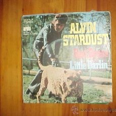 Discos de vinilo: ALVIN STARDUST. RED DRESS / LITTLE DARLIN . ARIOLA 1974. VINILO IMPECABLE. Lote 31007362