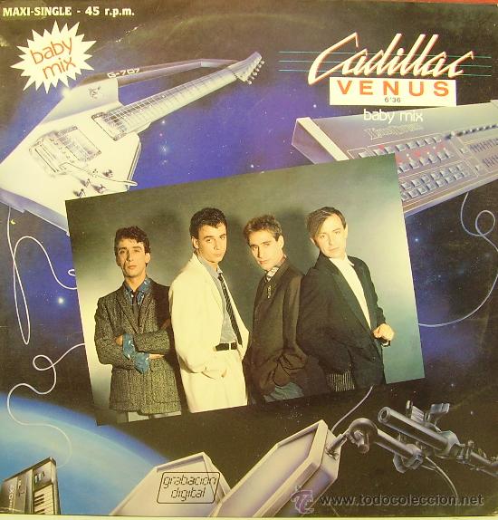 Discos de vinilo: CADILLAC-VENUS MAXI SINGLE VINILO 1984 SPAIN - Foto 1