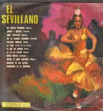 Disques de vinyle: LP, EL SEVILLANO - UN MOCITO PRESUMIO&hellip; LP-FLA-479