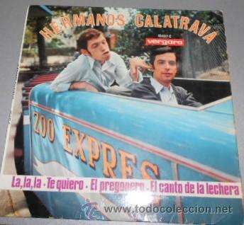 Discos de vinilo: SINGLE DE LOS HERMANOS CALATRAVA, DE 1968 - Foto 1