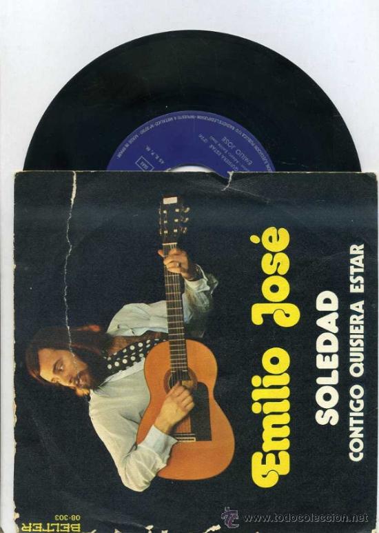 Discos de vinilo: EMILIO JOS&Eacute; : SOLEDAD (BELTER, 1973) - Foto 1