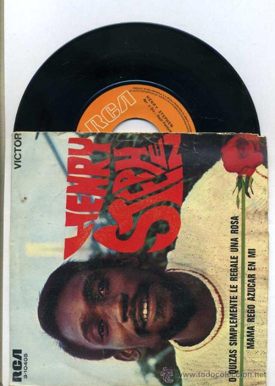 Discos de vinilo: HENRY STEPHEN : O QUIZAS SIMPLEMENTE LE REGALE UNA ROSA (RCA, 1969) - Foto 1