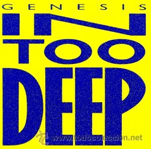 Discos de vinilo: GENESIS - IN TOO DEEP 1986 SINGLE USA - Foto 1