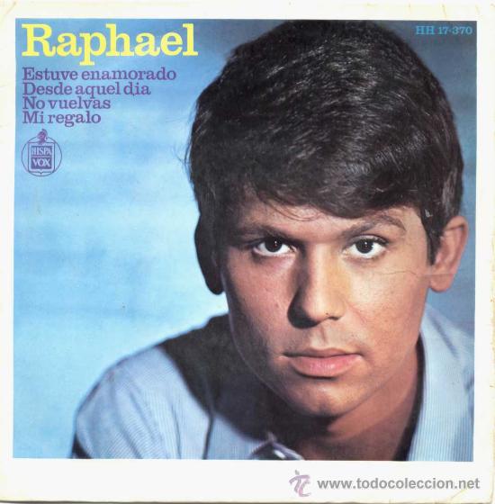 Discos de vinilo: RAPHAEL ESTUVE ENAMORADO+3 - Foto 1