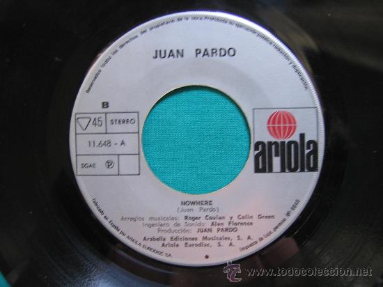 Discos de vinilo: Singels Juan Pardo 1973 - Foto 3