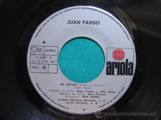 Discos de vinilo: Singels Juan Pardo 1973 - Foto 2