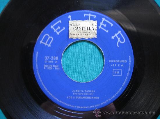 Discos de vinilo: Singels Los Tres Sudamericanos 1966 - Foto 2