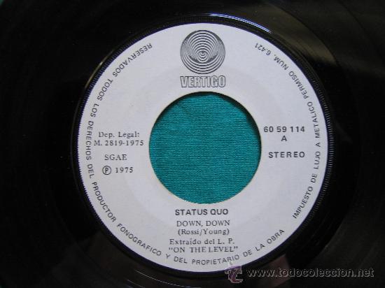Discos de vinilo: Singels Status Quo 1975 - Foto 2