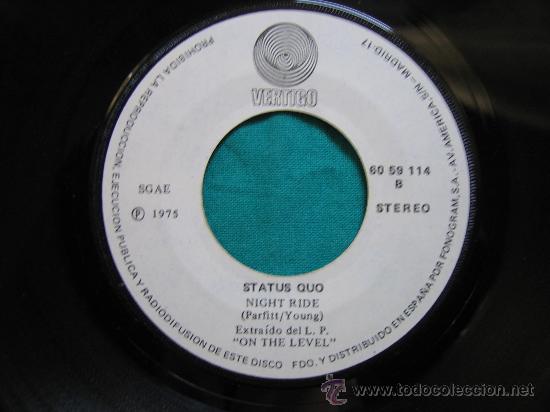Discos de vinilo: Singels Status Quo 1975 - Foto 3