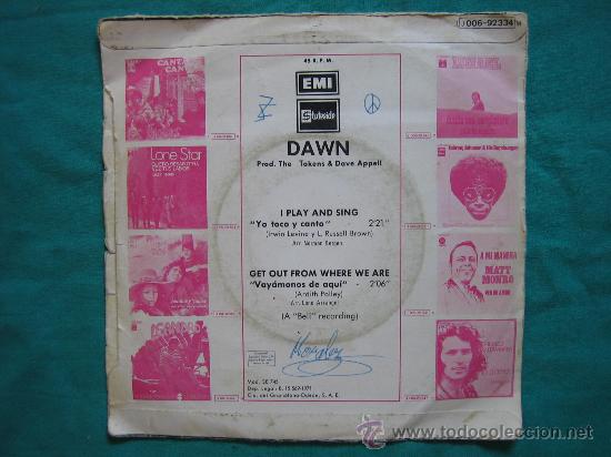 Discos de vinilo: Singels Dawn 1971 - Foto 4