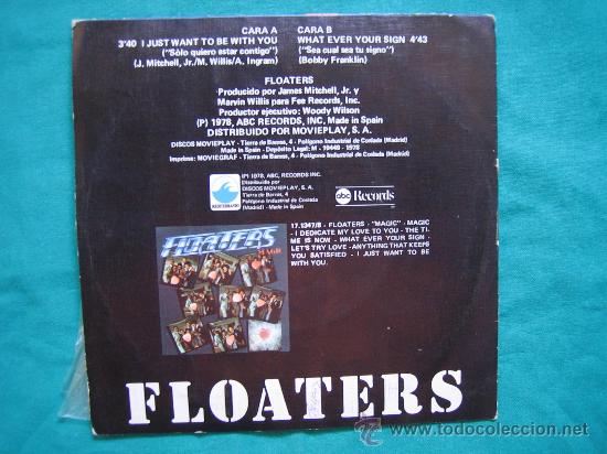 Discos de vinilo: Singels Floaters 1978 - Foto 4