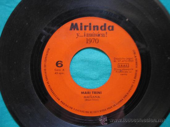 Discos de vinilo: Singels Mari Trini 1969 - Foto 3