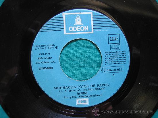 Discos de vinilo: Singels Diango 1973 - Foto 3