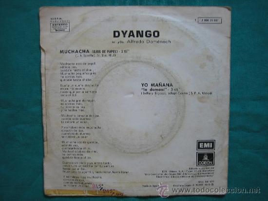 Discos de vinilo: Singels Diango 1973 - Foto 4