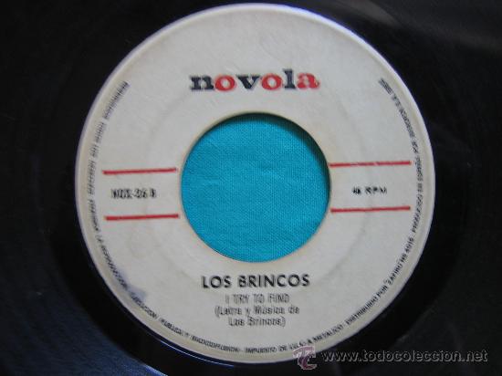 Discos de vinilo: Singels Los Brincos 1966 sin caratula - Foto 2