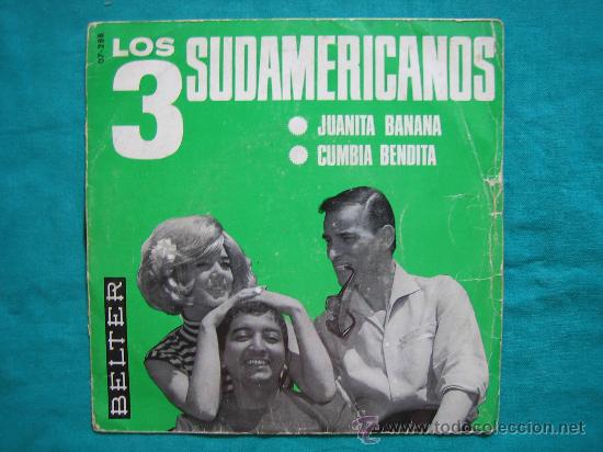 Discos de vinilo: Singels Los Tres Sudamericanos 1966 - Foto 1