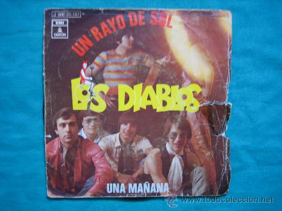 Discos de vinilo: Singels Los Diablos 1970 - Foto 1