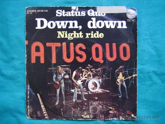 Discos de vinilo: Singels Status Quo 1975 - Foto 1