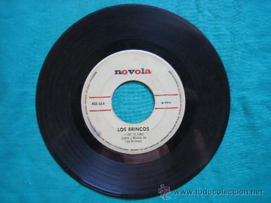 Discos de vinilo: Singels Los Brincos 1966 sin caratula - Foto 1