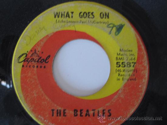 Discos de vinilo: BEATLES original USA CAPITOL Rds NOWHERE MAN - Foto 1