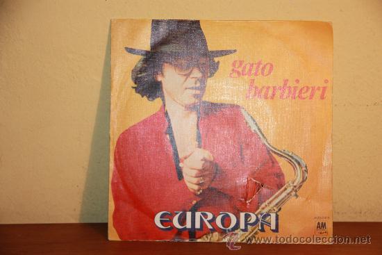 Discos de vinilo: GATO BARBIERI - EUROPA SINGLE 1977 - Foto 1