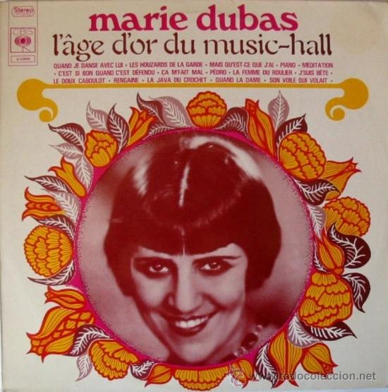 Discos de vinilo: LP franc&eacute;s de Marie Dubas a&ntilde;o 1968 - Foto 1