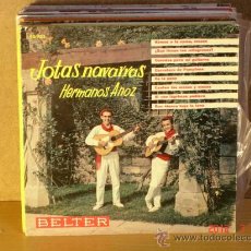 Discos de vinilo: HERMANOS ANOZ - JOTAS NAVARRAS - BELTER 50.953 - 1961. Lote 31075741
