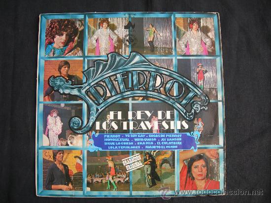 Discos de vinilo: LP PIERROT // EL REY DE LOS TRAVESTIS - Foto 1