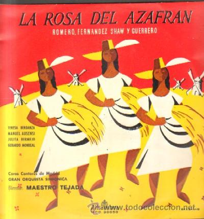 Dischi in vinile: LA ROSA DEL AZAFRAN. LP-CLASICA-242