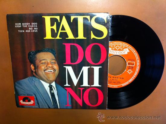 Discos de vinilo: FATS DOMINO. HUM DIDDY DOO. EP. - Foto 1