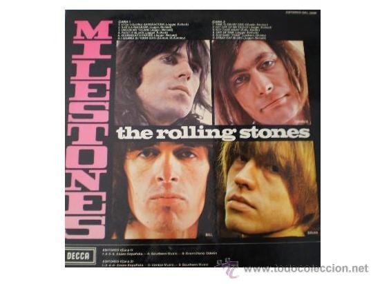 Discos de vinilo: the rolling stones lp milestones sps decca 1972 - Foto 2