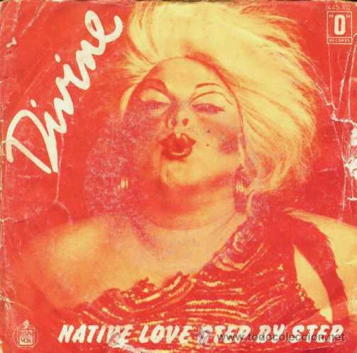 Discos de vinilo: DIVINE - Native love step by step / Alphabet rap (Single 45 rpm) - Foto 1