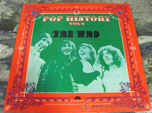 Discos de vinilo: THE WHO - POP HISTORY - DOBLE LP 1971 - Foto 1