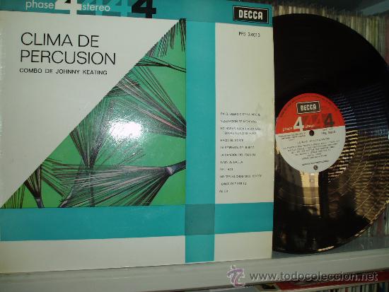 Discos de vinilo: JOHNNY KEATING COMBO LP CLIMA DE PERCUSI&Oacute;N PHASE 4STEREO SPAIN - Foto 1