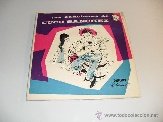 Discos de vinilo: CUCO SANCHEZ - LAS CANCIONES DE CUCO SANCHEZ 1958 EP - Foto 1