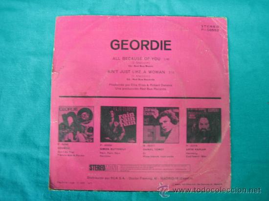 Discos de vinilo: Singels Geordie 1973 - Foto 4