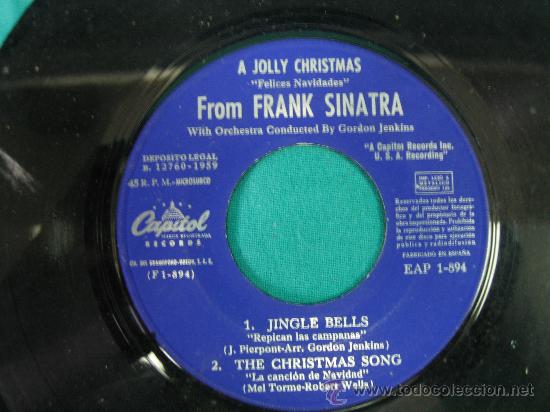 Discos de vinilo: Singels Frnk Sinatra 1959 - Foto 2
