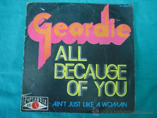 Dischi in vinile: Singels Geordie 1973