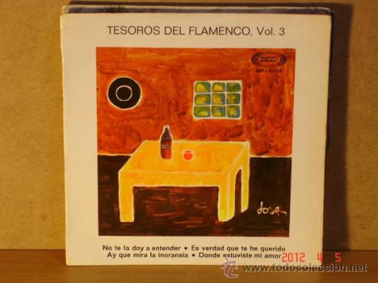 Disques de vinyle: Tesoros del Flamenco Volumen 3 - Sonoplay S8P-10115 - 1968